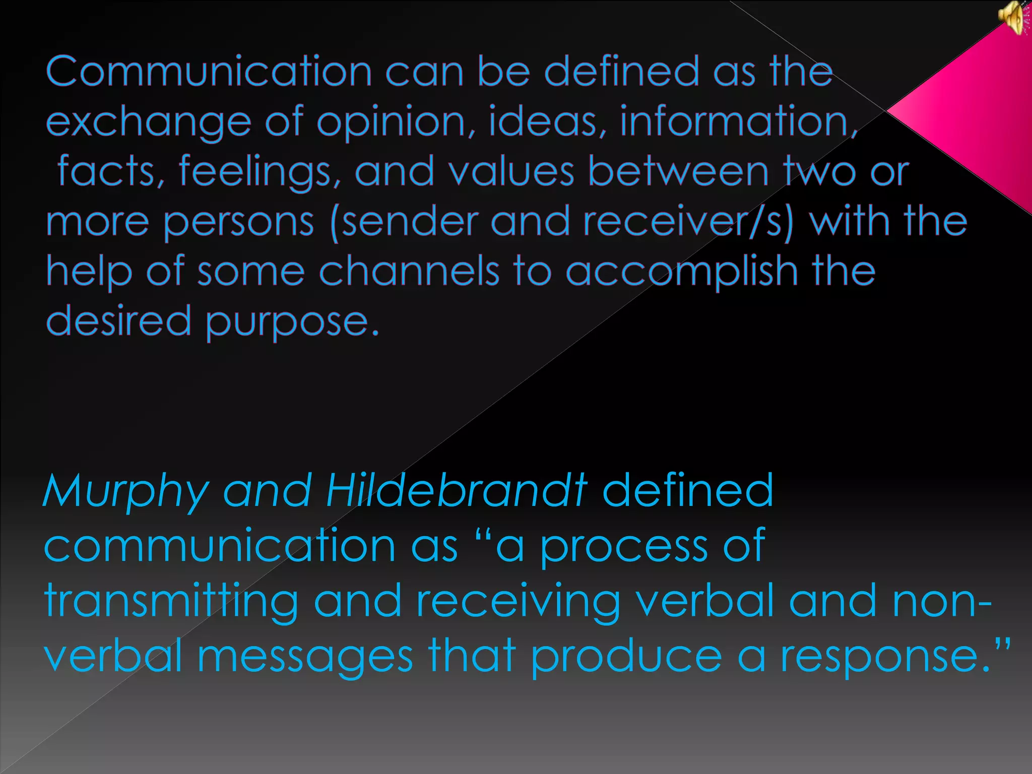 Communication visual data 3