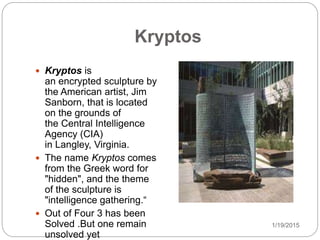 The Unsolved Mysteries of World | PPTX