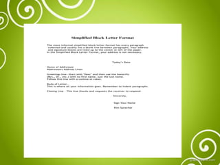 BUSINESS LETTER AND DIFFERENT STYLES