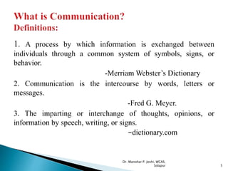 Communication & soft skills | PPTX