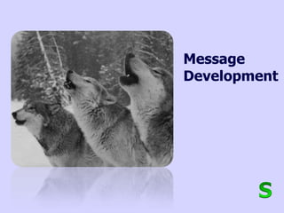 Message
Development
 