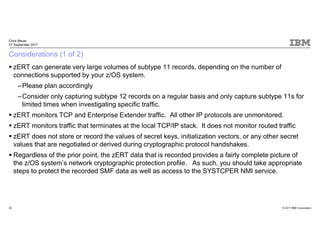 z/OS Encryption Readiness Technology (zERT) | PDF