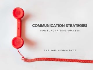 Human Race 2019- Communications Training 