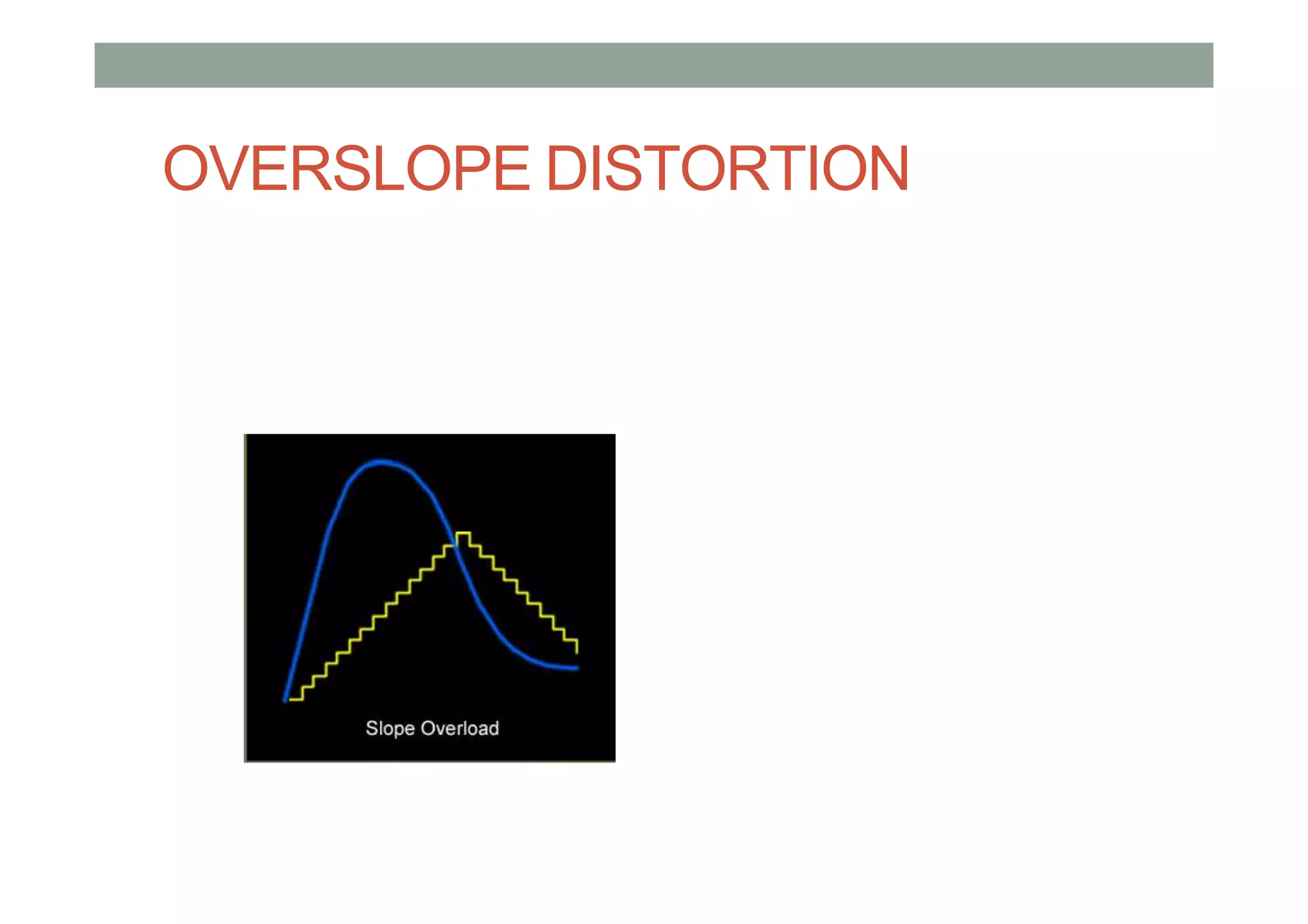 OVERSLOPE DISTORTION
 