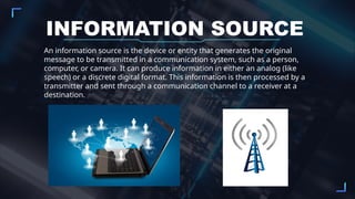 COMMUNICATION SYSTEM block diagram and detailed explanation | PPTX