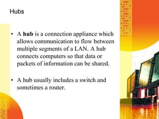 Communications Hub Example Communication systems | PPTX