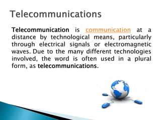Communication Systems | PPTX