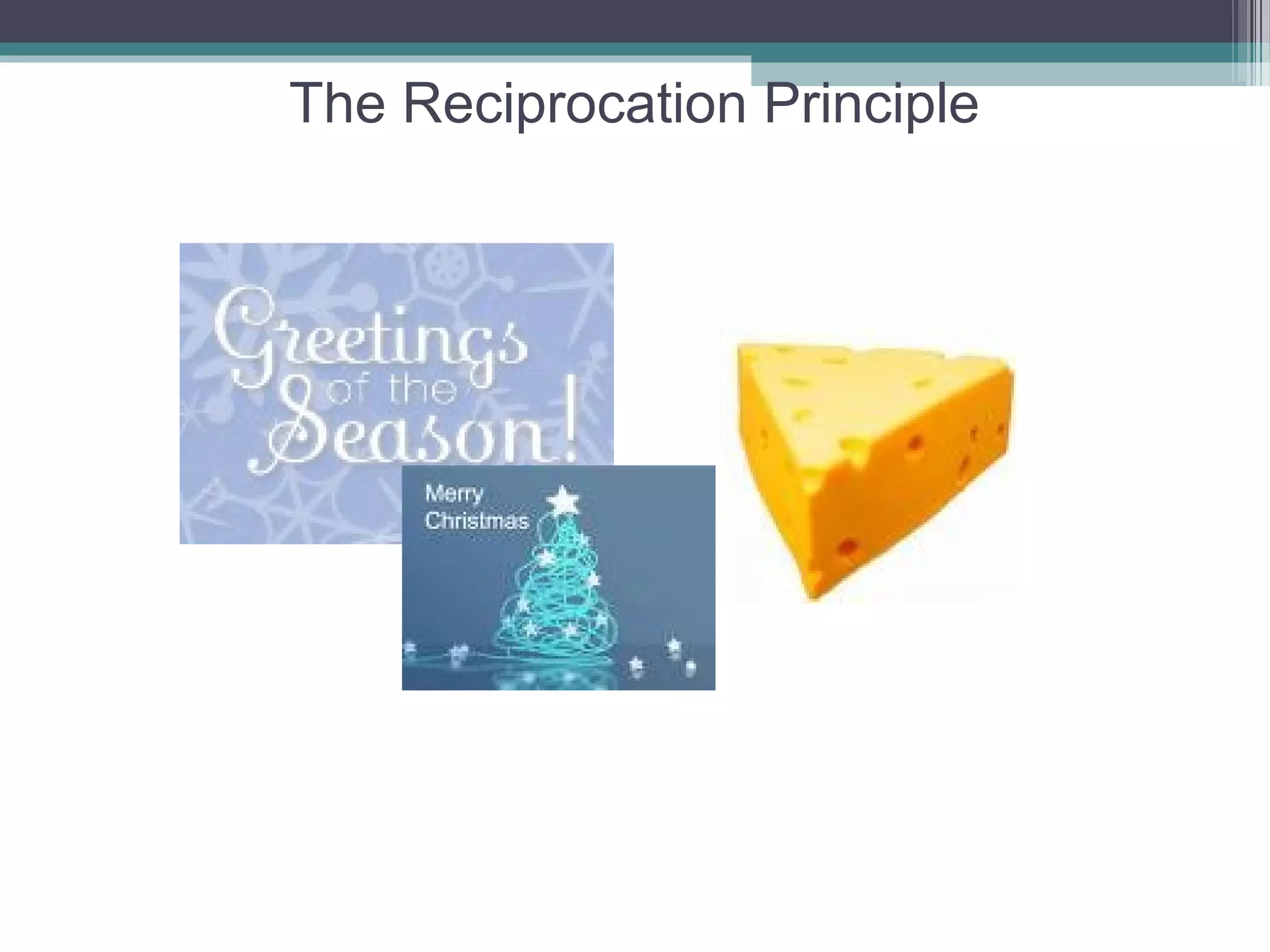 The Reciprocation Principle
 