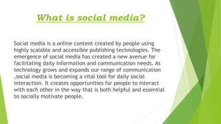 PPT - Social Media & Research PowerPoint Presentation, free