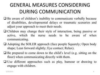 Communication with children & families | PPTX