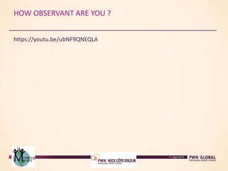 HOW OBSERVANT ARE YOU ?
https://youtu.be/ubNF9QNEQLA
11 Sept 2014
 