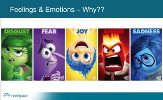 Feelings & Emotions – Why??Feelings & Emotions – Why??
 