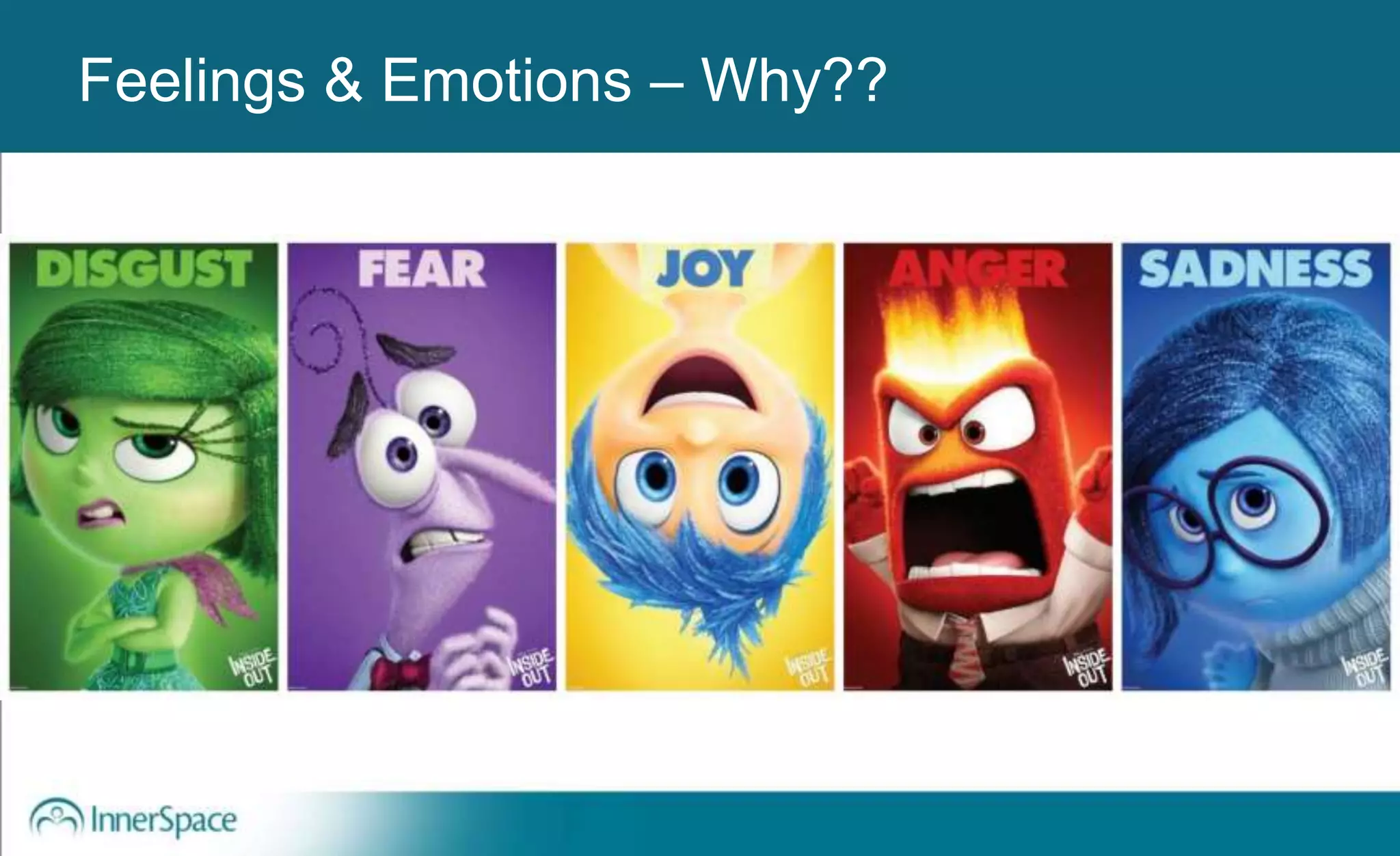 Feelings & Emotions – Why??Feelings & Emotions – Why??
 