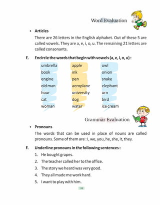 Communicative english-1 CLASS - FIRST