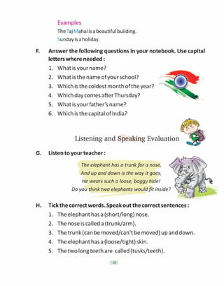 Communicative english-1 CLASS - FIRST