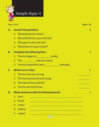 Communicative english-1 CLASS - FIRST