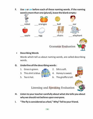 Communicative english-1 CLASS - FIRST