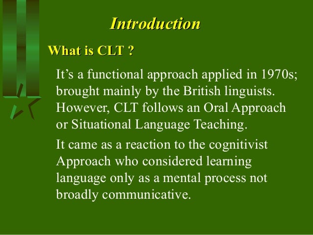 what is clt