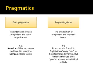 Understanding social context4Verbal/nonverbal strategies to compensate for breakdowns due to performance variables or insufficient competenceAbility of connecting sentences