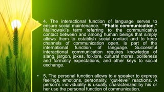 Communicative competence | PPTX