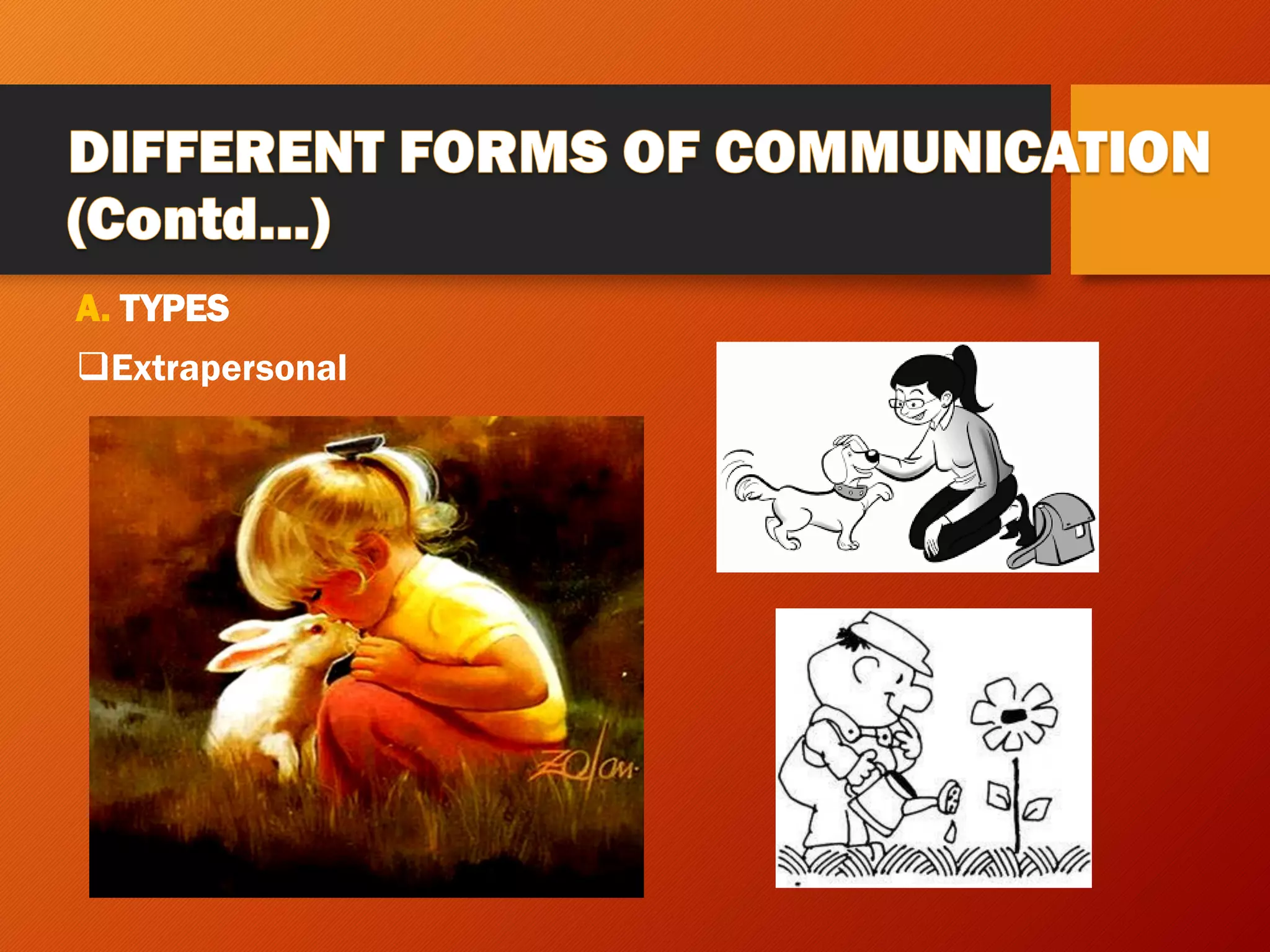 A. TYPES
❑Extrapersonal
 