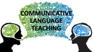 COMMUNICATIVE
LANGUAGE
TEACHING
 
