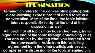 Powerpoint presentation of Communicative strategies | PPTX