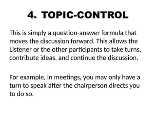 Oral communication, communicative strategy | PPTX