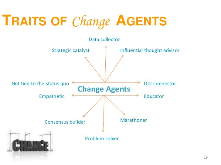 Communicators As Change Agents