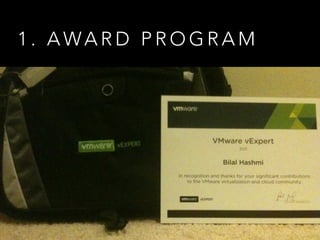 1 . A WA R D P R O G R A M
 