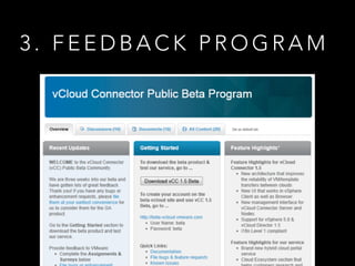 3 . F E E D B A C K P R O G R A M
 