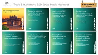 !
Trade & Investment: B2B Social Media Marketing
 
