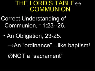Communion 1 | PPT