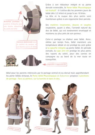 Communique De Presse Porte Bebe Physiologique