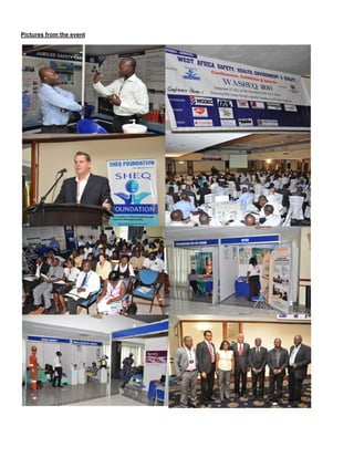 Pictu
ures from the event
e

 