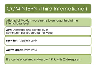 Communism in USSR and China in comparison | PPTX