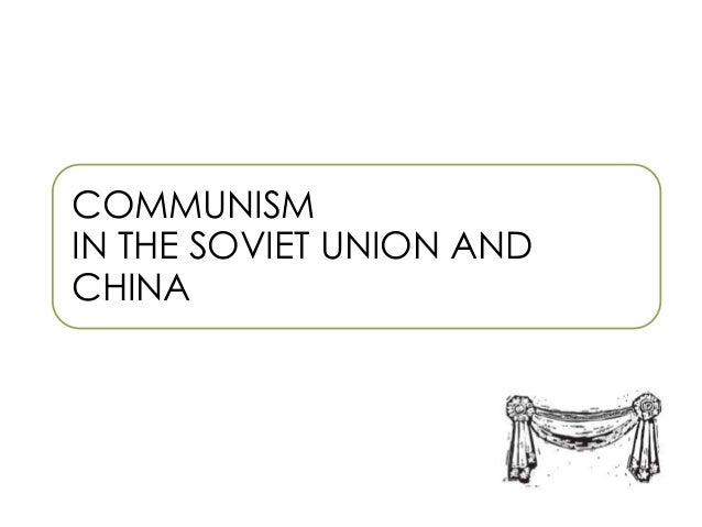 communism in ussr and china in comparison socialism and communism venn diagram