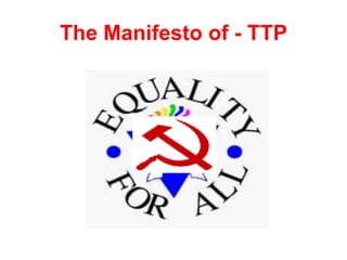 Tehreek-e-Tahafuz -e-Pakistan ( TTP ) | PPTX