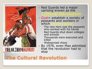 Communist triumph in china | PPTX