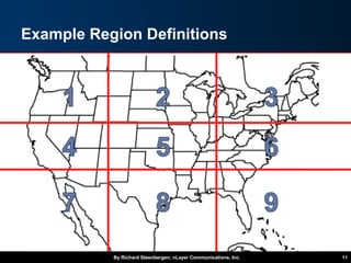 Example Region Definitions
By Richard Steenbergen, nLayer Communications, Inc. 11
 