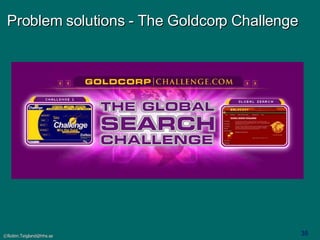 Problem solutions - The Goldcorp Challenge 