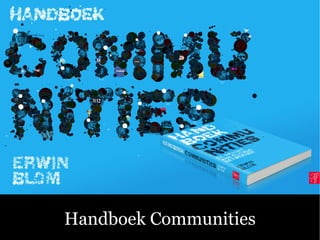 Handboek Communities
 