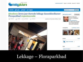 Lekkage – Floraparkbad
 
