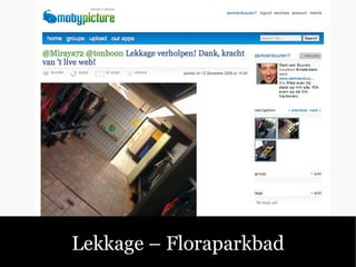 Lekkage – Floraparkbad
 