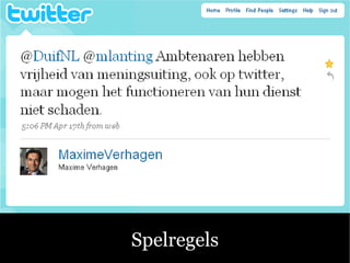 Spelregels
 