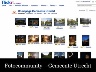 Fotocommunity – Gemeente Utrecht
 