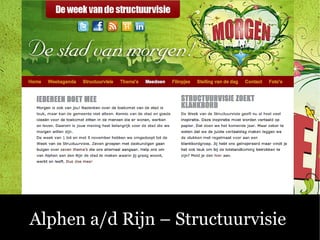Alphen a/d Rijn – Structuurvisie
 