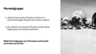 Agile Graz – A Community of Practice Life Cycle