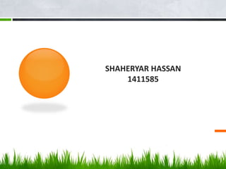 SHAHERYAR HASSAN
1411585
 