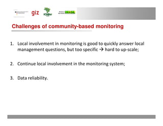 Monitoring biodiversity on the ground with relevance to climate in Brazilian Protected Areas 